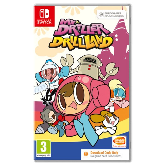 Mr. Driller: Drill Land (Code in a Box) - Nintendo Switch - Pussel