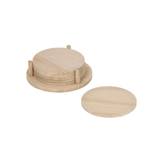 Playwood Decorate your own Wooden Coasters 6pcs.