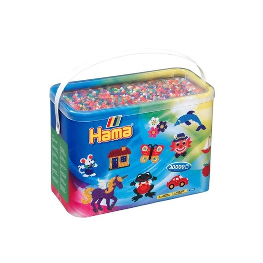 Hama Ironing beads in Bucket-Mix 30.000pcs.