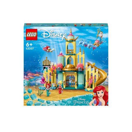 LEGO Disney 43207 Ariels undervattenspalats