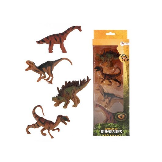 World of Dinosaurs Dinosaurs 4pcs.