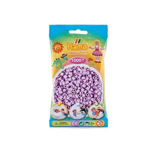 Hama Iron on Beads - Pastel Purple (96) 1000pcs.
