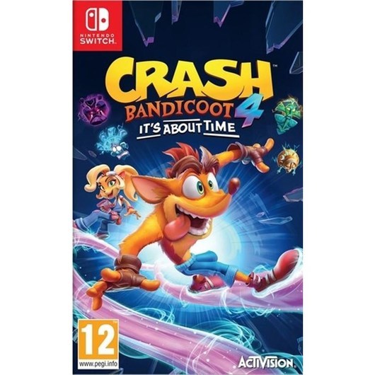 Crash Bandicoot 4: It&apos;s About Time - Nintendo Switch - Plattformsspelare