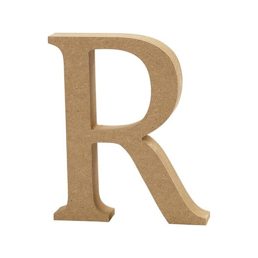 Creativ Company Letter R MDF 13cm 1pc.