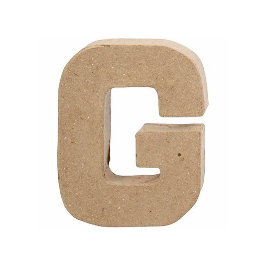 Creativ Company Letter Papier-mache Small - G