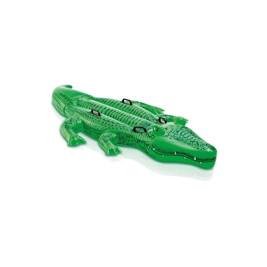 Intex Ride-On Krokodil STOR 203x114cm (max 80kg) (från 3 år) (Giant Gator Ride-On)