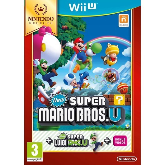 New Super Mario Bros. U + New Super Luigi U - Nintendo Wii U - Samling
