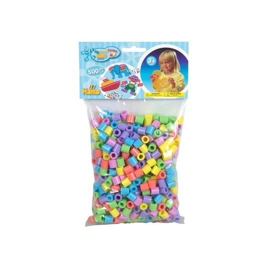 Hama Pastel Ironing Beads Mix-Maxi 500pcs.