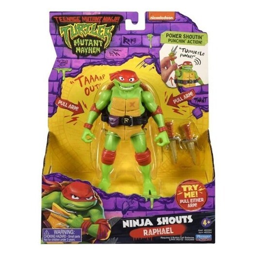Character Turtles Mutant Mayhem - Power Sounds 14cm - Raphael