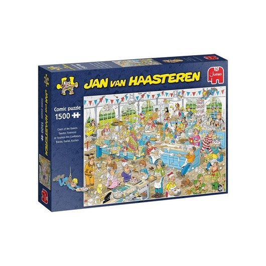 Jumbo Puzzle Jan van Haasteren - Clash of the Bakers (15