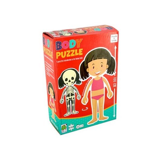 Barbo Toys Body Puzzle - Girl Golv