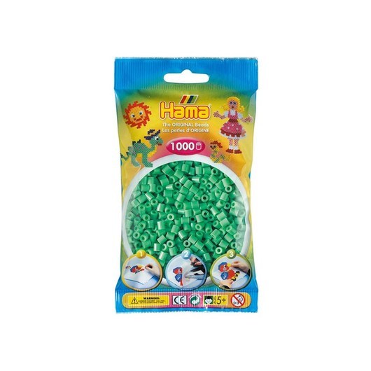 Hama Ironing beads - Mint green (011) 1000pcs.