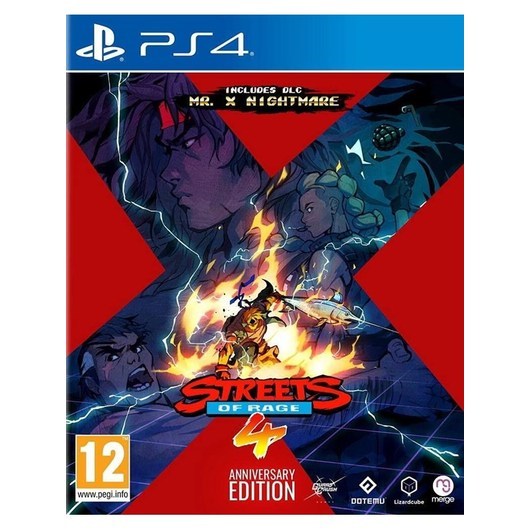 Streets of Rage 4 - Anniversary Edition - Sony PlayStation 4 - Kampsport