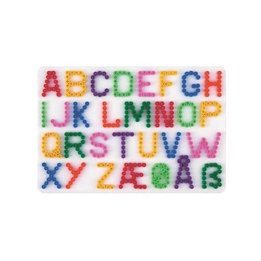 Hama Ironing Beads Pegboard Letters