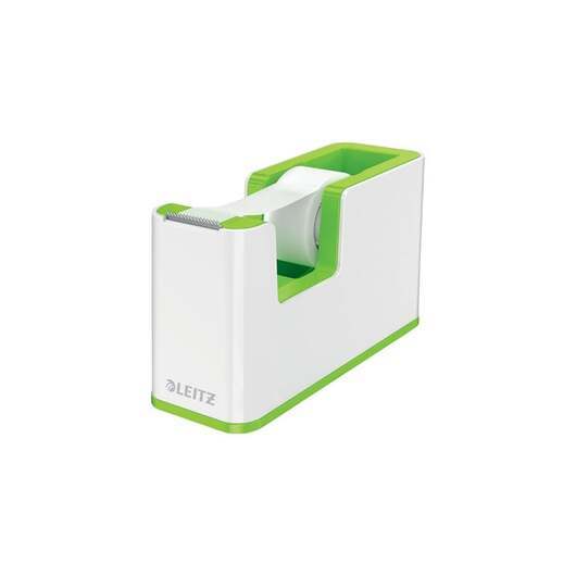 Leitz WOW - dispenser with office tape - green dispenser