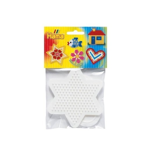 Hama Ironing beads Pegboards-heart and Star