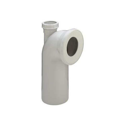 Viega Toilet bend 90° with 50 mm stud plastic/white