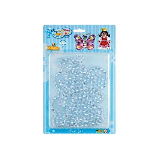 Hama Iron on Bead Plates Maxi - Butterfly and Prin