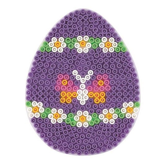 Hama Ironing Beads Pegboard-Egg