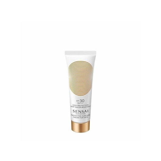 Sensai Silky Bronze Protective Suncare Cream For Face after sun care