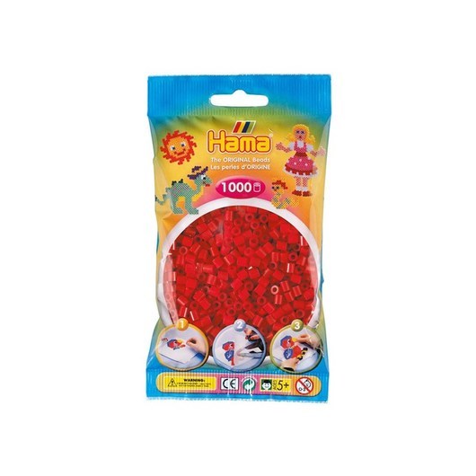 Hama Ironing beads-dark red (022) 1000pcs.