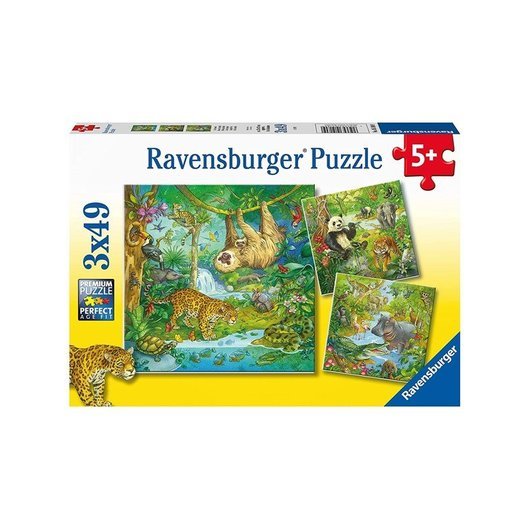 Ravensburger In The Jungle 3x49p