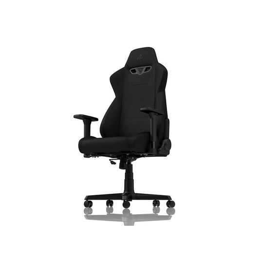 Nitro Concepts S300 Gaming Chair - Stealth Black Gaming Stol - Svart - Tyg - Upp till 135 kg