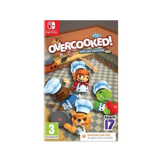 Overcooked! Special Edition (Code in a Box) - Nintendo Switch - Action
