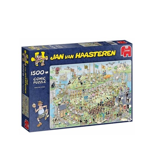Jumbo Puzzle Jan van Haasteren - Highland Games (1500 pieces)