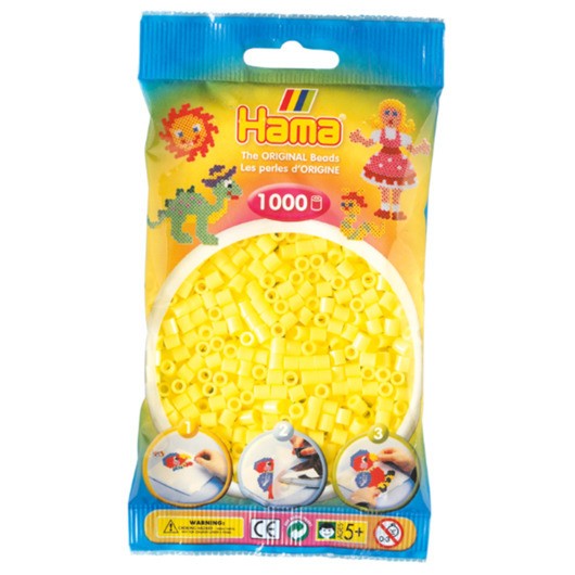 Hama Ironing beads - Yellow Pastel (043) 1000pcs.