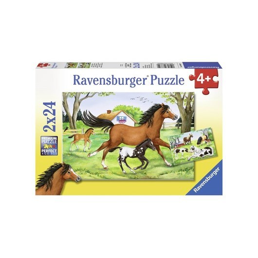 Ravensburger World Of Horses 2x24p