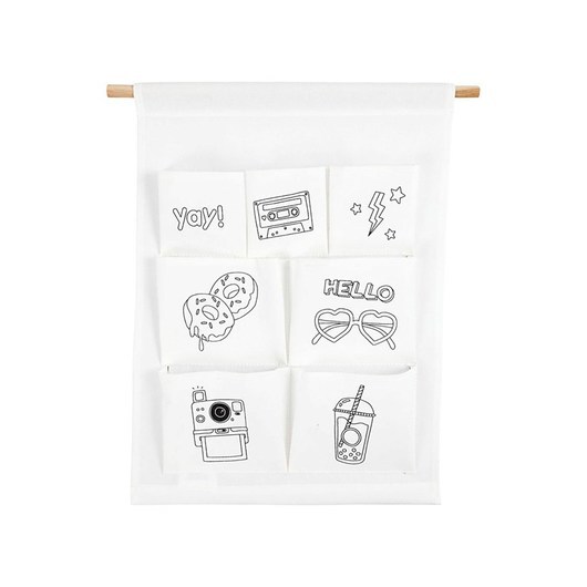 Creativ Company Hanging Organizer White