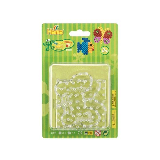 Hama Ironing Plates Maxi - Square &amp; Butterfly