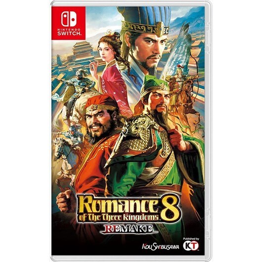 Romance of The Three Kingdoms 8 Remake - Nintendo Switch - Turn-based