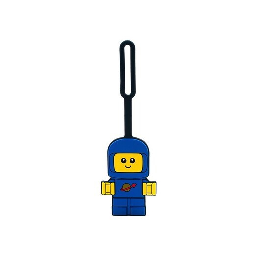 Euromic LEGO® ICONIC Luggage tag Spacebaby Blue