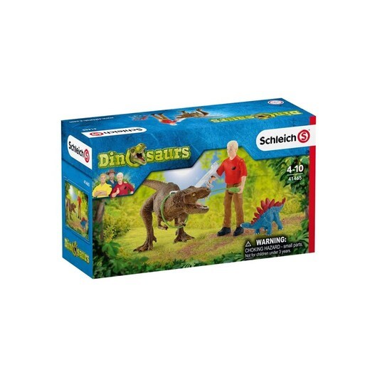 Schleich Tyrannosaurus Rex attack