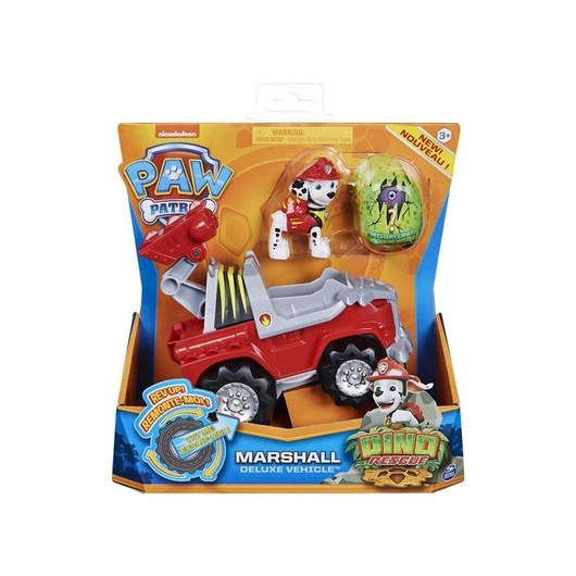 Paw Patrol Dino Deluxe-fordon - Marshall