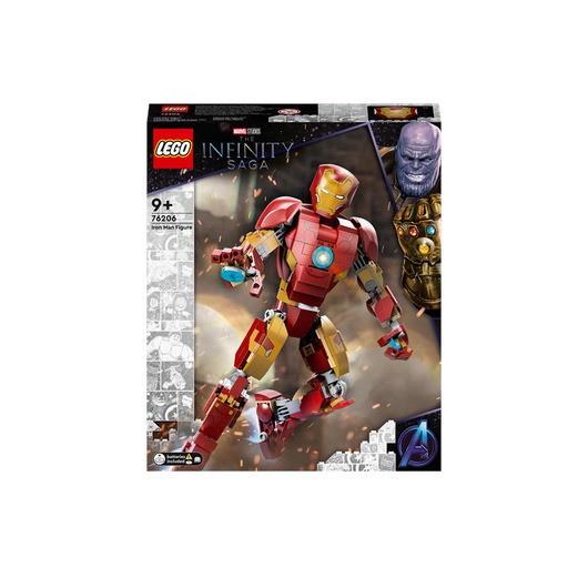 LEGO Marvel Super Heroes 76206 Iron Man figur