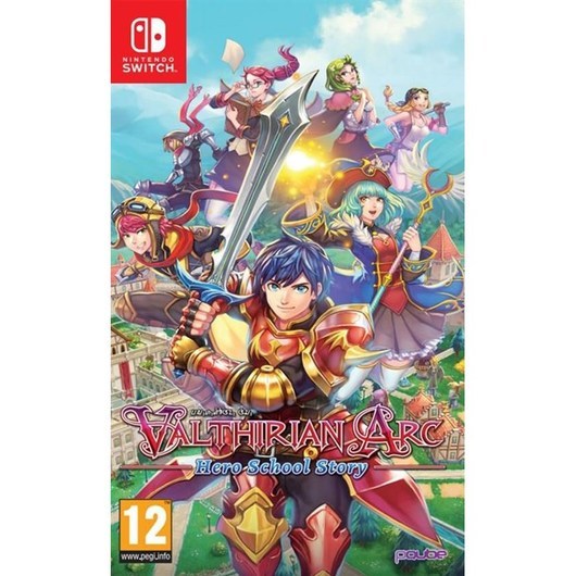 Valthirian Arc: Hero School Story (Code in a Box) - Nintendo Switch - RPG