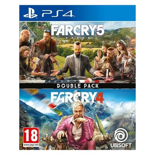 Far Cry 5 &amp; Far Cry 4 Double Pack - Sony PlayStation 4 - FPS