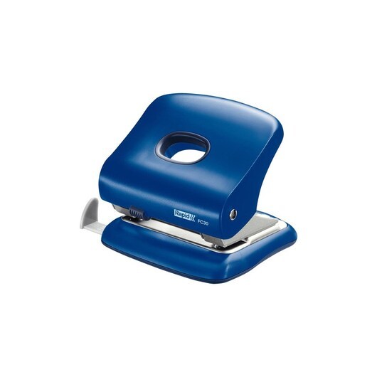 Rapid Hole Punch  FC30 2-hole 30 sheets Aqua Blue