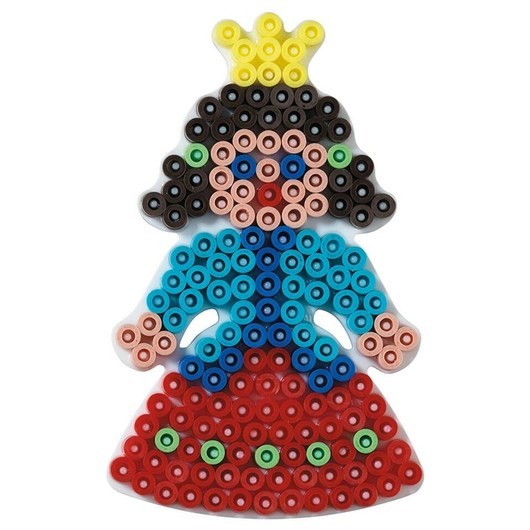 Hama Ironing Beads Pegboard-Princess