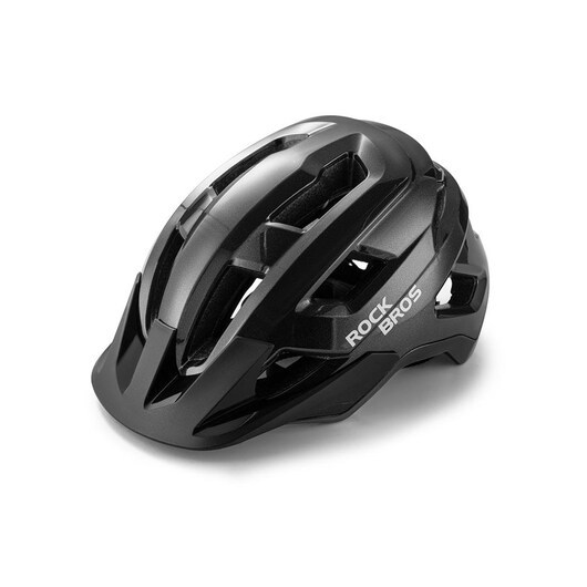 Rockbros LK-67 Youth Bike Helmet with Detachable Visor 54-58 cm - Black