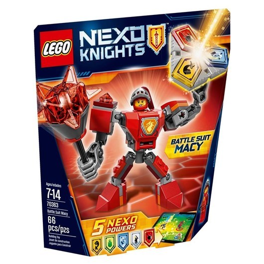 LEGO Nexo Knights 70363 70363 Macy i stridsrustning