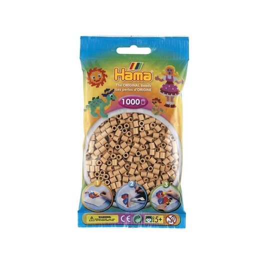 Hama Ironing Beads - Tan (207-75) 1000pcs.