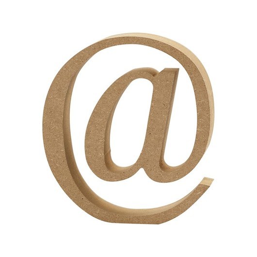 Creativ Company Symbol @ MDF 13cm.1pc.