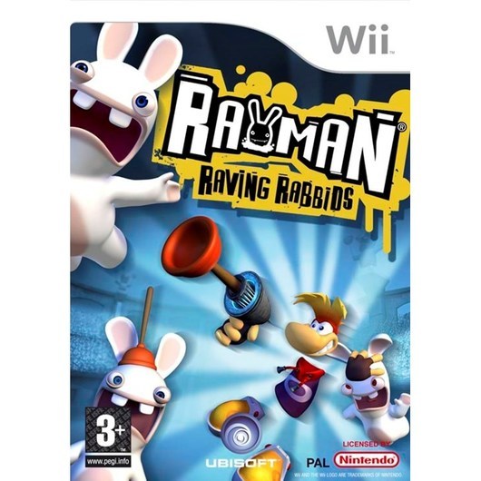 Rayman Raving Rabbids - Nintendo Wii - Action