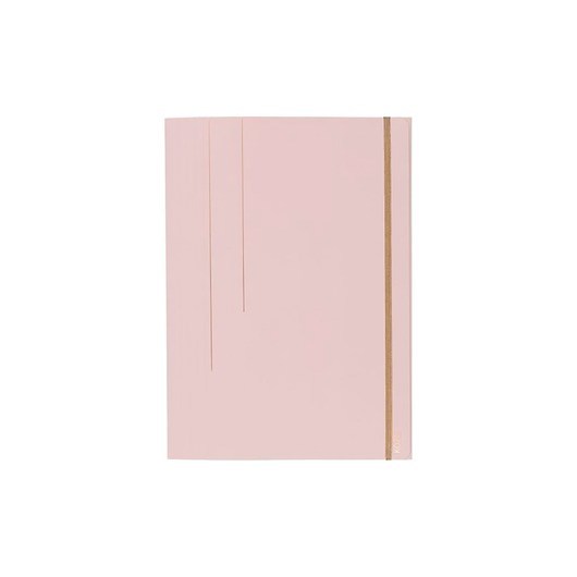 KOZO 3 Flap Folder A4 D.Pink