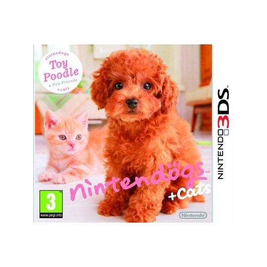 Dogs and Cats: Toy Poodle &amp; New Friends - Nintendo 3DS - Simulering - husdjur