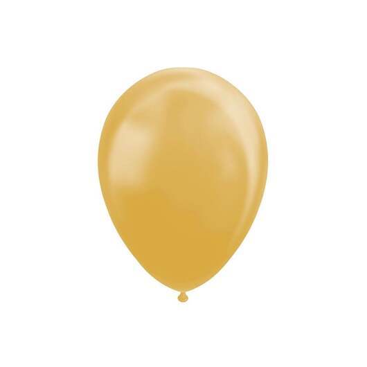 Globos Balloons Metallic Gold 30cm 10pcs.